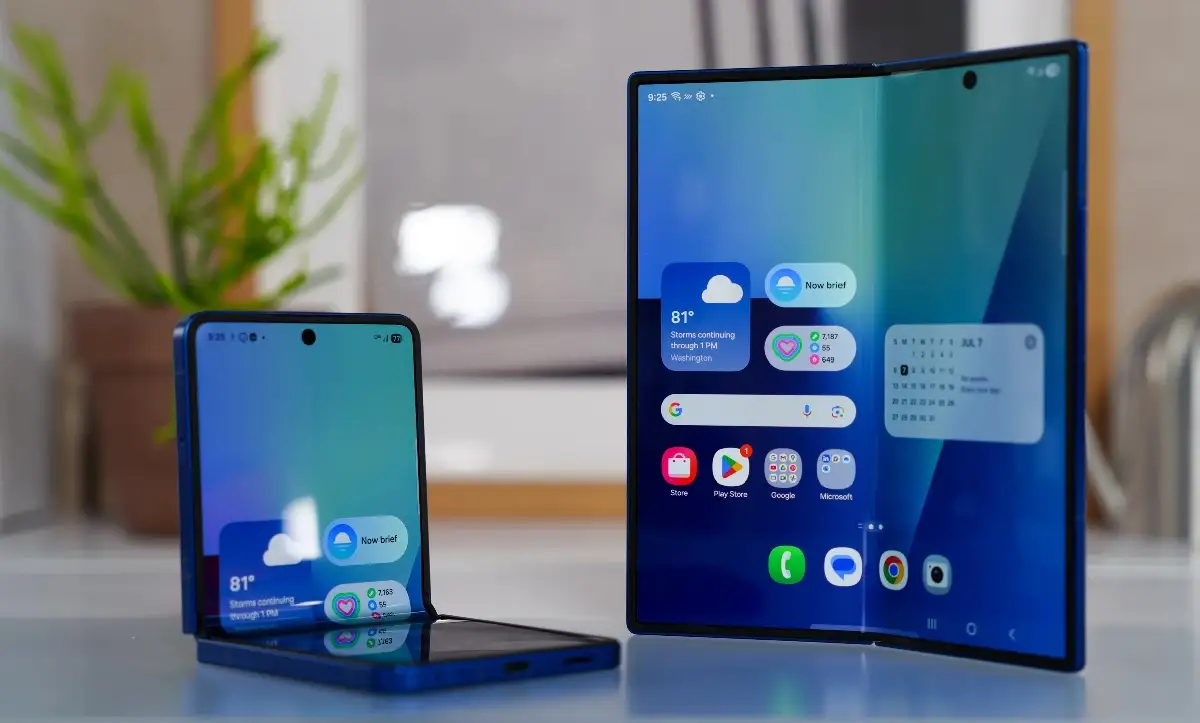 Galaxy Z Fold7 و Galaxy Z Flip7